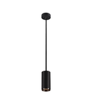 Lampa suspendata, lustra NUMINOS M Pendant, black Indoor LED pendant light black/black 2700K 24°,