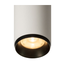 Lampa suspendata, lustra NUMINOS M Pendant, white Indoor LED pendant light white/black 2700K 60°,
