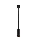 Lampa suspendata, lustra NUMINOS M Pendant, black Indoor LED pendant light black/black 4000K 24°,