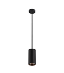 Lampa suspendata, lustra NUMINOS L Pendant, black Indoor LED pendant light black/black 2700K 24°,