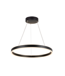 Lampa suspendata, lustra ONE 60 Pendant, black Indoor LED pendant light black CCT switch 2700/3000K,