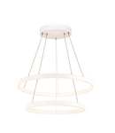 Lampa suspendata, lustra ONE DOUBLE Pendant, white Indoor LED pendant light white CCT switch 2700/3000K,