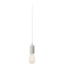 Lampa suspendata, lustra FITU Pendant E27, white A60, round, white, 2.5m cable with open cable end, max. 60W,