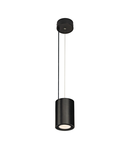 Lampa suspendata, lustra SUPROS Pendant, black pendant, LED, 3000K, round, black, 3150lm, 60° reflector, 33.5W,