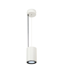 Lampa suspendata, lustra SUPROS Pendant, white pendant, LED, 4000K, round, white, 3150lm, 60° reflector, 33.5W,