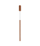 Lampa suspendata, lustra HELIA 30 Pendant, copper pendant, LED, 3000K, round, brushed copper, 7.5W,