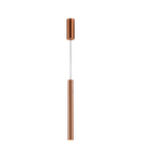 Lampa suspendata, lustra HELIA 40 Pendant, copper pendant, LED, 3000K, round, brushed copper, 9W,