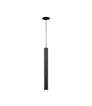 Lampa suspendata, lustra HELIA 40 Pendant, black pendant, LED, 3000K, round, black, flat canopy, 9W,