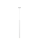 Lampa suspendata, lustra HELIA 40 Pendant, white pendant, LED, 3000K, round, white, flat canopy, 9W,