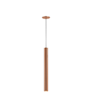 Lampa suspendata, lustra HELIA 40 Pendant, copper pendant, LED, 3000K, round, brushed copper, flat canopy, 9W,