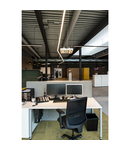 Lampa suspendata, lustra AIXLIGHT® Pendant GU10, white pendant, four-headed, QR111, square, white, L/W/H 40/36/5 cm, 4x75W max.,