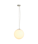 Lampa suspendata, lustra ROTOBALL 40 Pendant E27, grey pendant, TC-(D,H,T,Q)SE, silver-grey/white, Ø 40 cm, max. 24W,