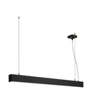 Lampa suspendata, lustra GLENOS ® Pendant, black professional pendant, LED, 4000K, black, 1 m, 43W,