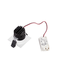 Spot incastrat, interior lumina RENISTO DL LED incastrat plafon, unghiular, alb, 3000K, 36 °, 9.6W,