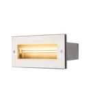 Spot incastrat, BRICK in aer liber lumina de perete incastrat, Pro cu LED-uri, 3000K, din otel inoxidabil, 230V, IP67, 850lm, 10W,