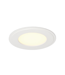 Spot incastrat, Senser 12 incastrat montaj, cu LED-uri, 3000K, rotund, alb, 6W,