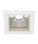 Spot incastrat, LED-PRO S incastrate DOWNLIGHT montaj, 4000K, patrat, alb, 11W, inclusiv. LED 850lm Modul disc,