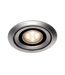 Spot incastrat, LUZO INTEGRAT LED incastrat montaj, LED, 3000K, rotund, crom mat, 36 °, 12,6W,