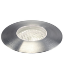 Spot incastrat, TRAIL-LITE 60 outdoor inground montare, LED, 3000K, din otel inoxidabil 316, difuzor cu fatete, IP65,