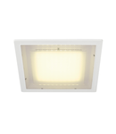 Spot incastrat, ECO LED incastrat montaj, LED, 3000K, patrat, alb, 12.2W,