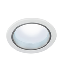 Spot incastrat, DOWNLIGHT 15 incastrate montaj, LED, 4000K, rotund, alb, 8W,