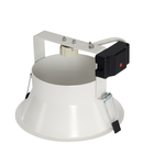 Spot incastrat, HORN incastrate montaj, QPAR111, rotund, alb mat, max. 75W, inclusiv. arcuri clip,