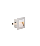 Spot incastrat, FRAME CURVE Wall lights, grey LED Indoor recessed wall light, 2700K,