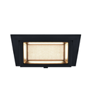 Spot incastrat, ALAMEA Ceiling lights, black recessed ceiling light, LED, 3000K, black, 29,4W,