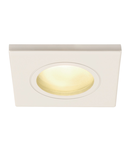 Spot incastrat, DOLIX OUT Ceiling lights GX5.3, white square, white,