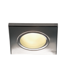 Spot incastrat, DOLIX OUT Ceiling lights GX5.3, chrome square, chrome,