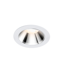 Spot incastrat, RILO CC Ceiling lights, white LED indoor recessed ceiling light, white/chrome, 3000/4000K, 14W,