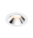 Spot incastrat, RILO CC Ceiling lights, white LED indoor recessed ceiling light, white/chrome, 3000/4000K, 18W,