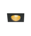 Spot incastrat, NEW TRIA 68 Ceiling lights, black LED indoor recessed ceiling light, black, 1800-3000K, 7.2W,