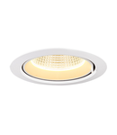 Spot incastrat, GIMBLE IN 175 Ceiling lights, white Indoor LED recessed ceiling light, white, 3000K,