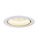 Spot incastrat, GIMBLE IN 175 Ceiling lights, white Indoor LED recessed ceiling light, white, 4000K,