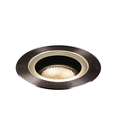 Spot incastrat, DASAR® 270 Recessed fittings, black Outdoor LED inground fitting, 3000K, round, IP67, symmetrical beam,