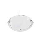 Spot incastrat, SENSER 24 Ceiling lights, white Indoor LED recessed ceiling light round white 3000K,