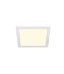 Spot incastrat, SENSER 24 Ceiling lights, white Indoor LED recessed ceiling light square white 3000K,