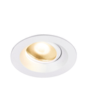 Spot incastrat, DINGILO Ceiling lights, white Indoor LED recessed ceiling light white 3000K tiltable,