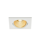 Spot incastrat, NEW TRIA 68 Ceiling lights, white Indoor LED recessed ceiling light white 2700K square,