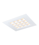 Spot incastrat, PAVANO Ceiling lights, white Indoor LED recessed ceiling light white 3000K UGR<19,