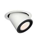 Spot incastrat, SUPROS Ceiling lights, white Indoor LED recessed ceiling light white round 3000K 60° CRI90 2600lm,