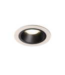 Spot incastrat, NUMINOS M Ceiling lights, white Indoor LED recessed ceiling light white/black 4000K 20° gimballed, rotating and pivoting, including leaf springs,