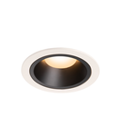 Spot incastrat, NUMINOS L Ceiling lights, white Indoor LED recessed ceiling light white/black 2700K 55°,