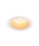 Spot incastrat, NUMINOS L Ceiling lights, white Indoor LED recessed ceiling light white/white 3000K 20°,