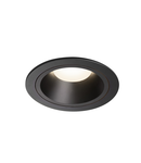 Spot incastrat, NUMINOS L Ceiling lights, black Indoor LED recessed ceiling light black/black 4000K 20°,