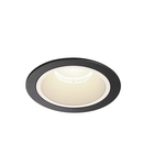 Spot incastrat, NUMINOS L Ceiling lights, black Indoor LED recessed ceiling light black/white 4000K 55°,