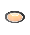 Spot incastrat, NUMINOS XL Ceiling lights, black Indoor LED recessed ceiling light black/white 2700K 55°,
