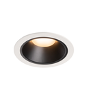 Spot incastrat, NUMINOS XL Ceiling lights, white Indoor LED recessed ceiling light black/white 2700K 20°,