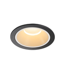 Spot incastrat, NUMINOS XL Ceiling lights, black Indoor LED recessed ceiling light black/white 3000K 55°,